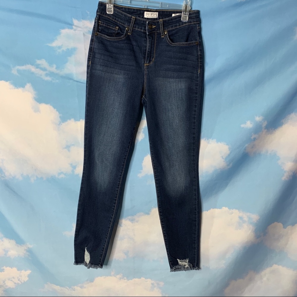 Sofia Jeans- Rosa Curvy Ankle Jeans size 4